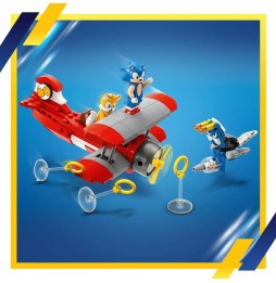 LEGO Tails z warsztatem i samolotem Tornado