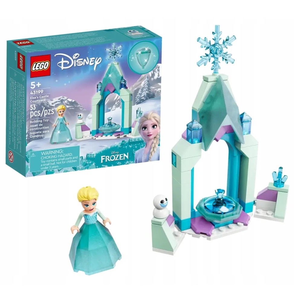 LEGO Disney 43199 Dziedziniec zamku Elzy