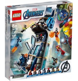 LEGO 76166 Battle for the Avengers Tower