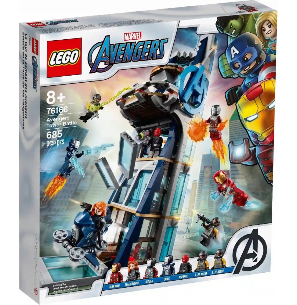 LEGO 76166 Lupta pentru Turnul Avengers