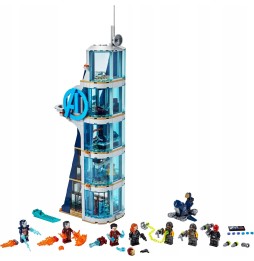 LEGO 76166 Lupta pentru Turnul Avengers