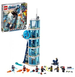 LEGO 76166 Battle for the Avengers Tower