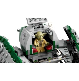 LEGO Star Wars Jedi Starfighter Yoda 75360