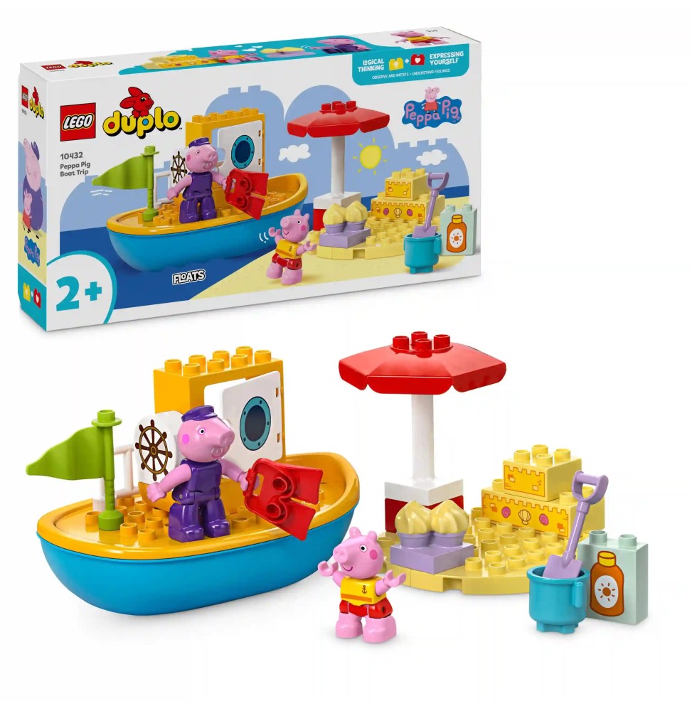 LEGO Duplo 10432 Peppa and the Boat Adventure