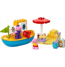 LEGO Duplo 10432 Peppa și plimbare cu barca