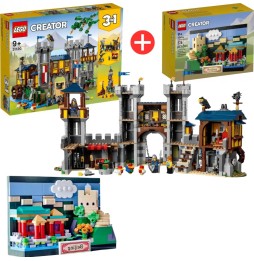 LEGO Creator 3 în 1 Castel Medieval 31120