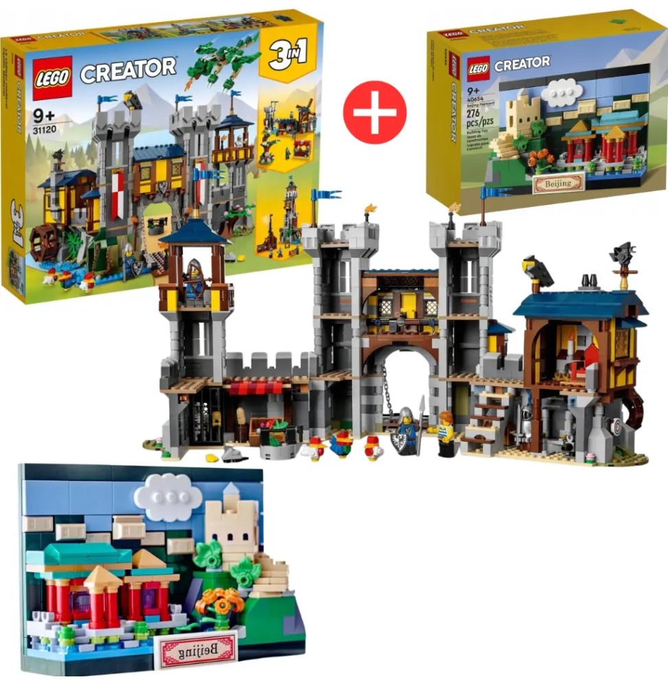 LEGO Creator 3 w 1 Średniowieczny zamek 31120