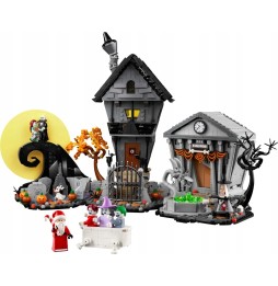 LEGO 21351 Orășelul Halloween al lui Tim Burton