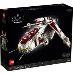 LEGO Star Wars 75309 Republic Gunship - Damaged