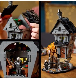 LEGO 21351 Orășelul Halloween al lui Tim Burton