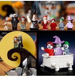 LEGO 21351 Orășelul Halloween al lui Tim Burton