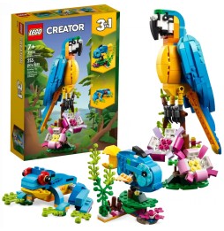 LEGO 31136 Creator Exotic Parrot 3in1 Set