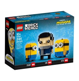 LEGO BrickHeadz Minions 40420 - Gru, Stuart, Otto