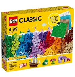 LEGO Classic 11717 Tęczowe klocki 1500 sztuk