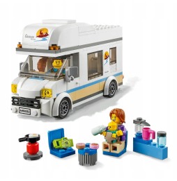 LEGO City camper de vacanță 60283 set de joacă