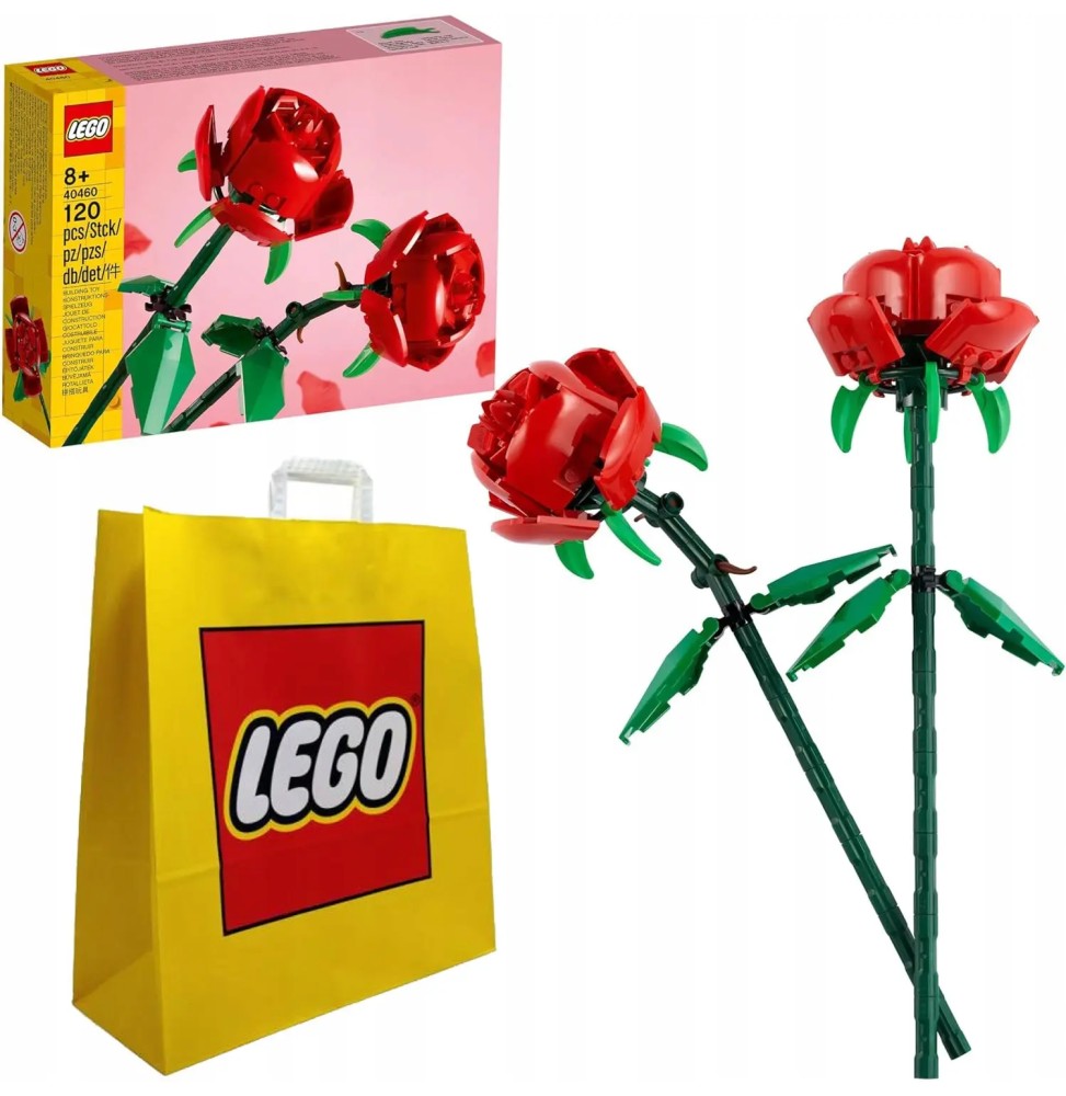 LEGO Icons 40460 Róże - Kwiaty na prezent