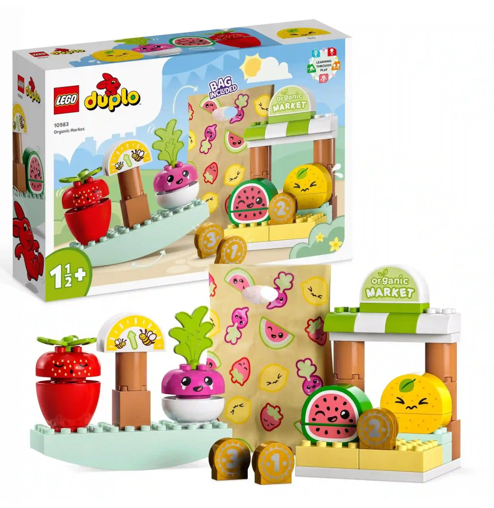 LEGO Duplo 10983 Ryneczek bio - Zestaw LEGO Duplo 10983 Ryneczek bio - Zestaw