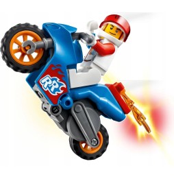 Lego motocicleta cu rachete pentru cascadori 60298