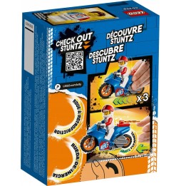 Lego motocicleta cu rachete pentru cascadori 60298