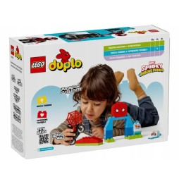 LEGO DUPLO Aventură Motocicletă cu Spiderman 10424