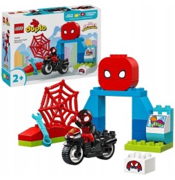 LEGO DUPLO Aventură Motocicletă cu Spiderman 10424