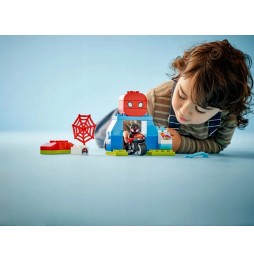 LEGO DUPLO Aventură Motocicletă cu Spiderman 10424