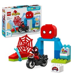 LEGO DUPLO Aventură Motocicletă cu Spiderman 10424