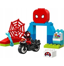 LEGO DUPLO Aventură Motocicletă cu Spiderman 10424