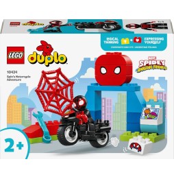 LEGO DUPLO Aventură Motocicletă cu Spiderman 10424