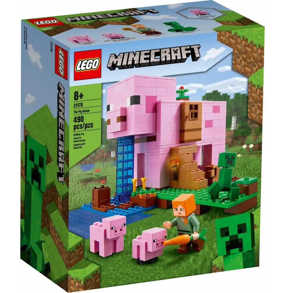 LEGO Minecraft 21170 Pig-Shaped House