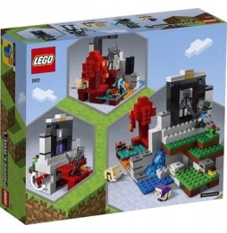 LEGO 21172 Minecraft Portal distrus