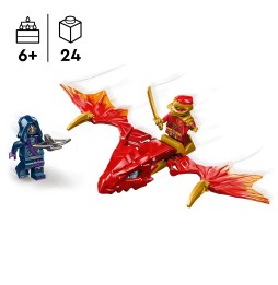 LEGO Ninjago Kai și atacul dragonului 71801 - Set