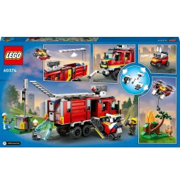 LEGO City Vehicul de salvare pentru pompieri 60374