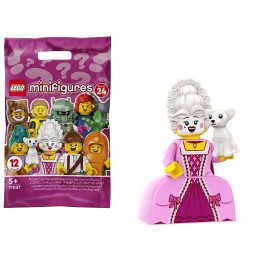 LEGO Minifigures Doamna cu câine 71037