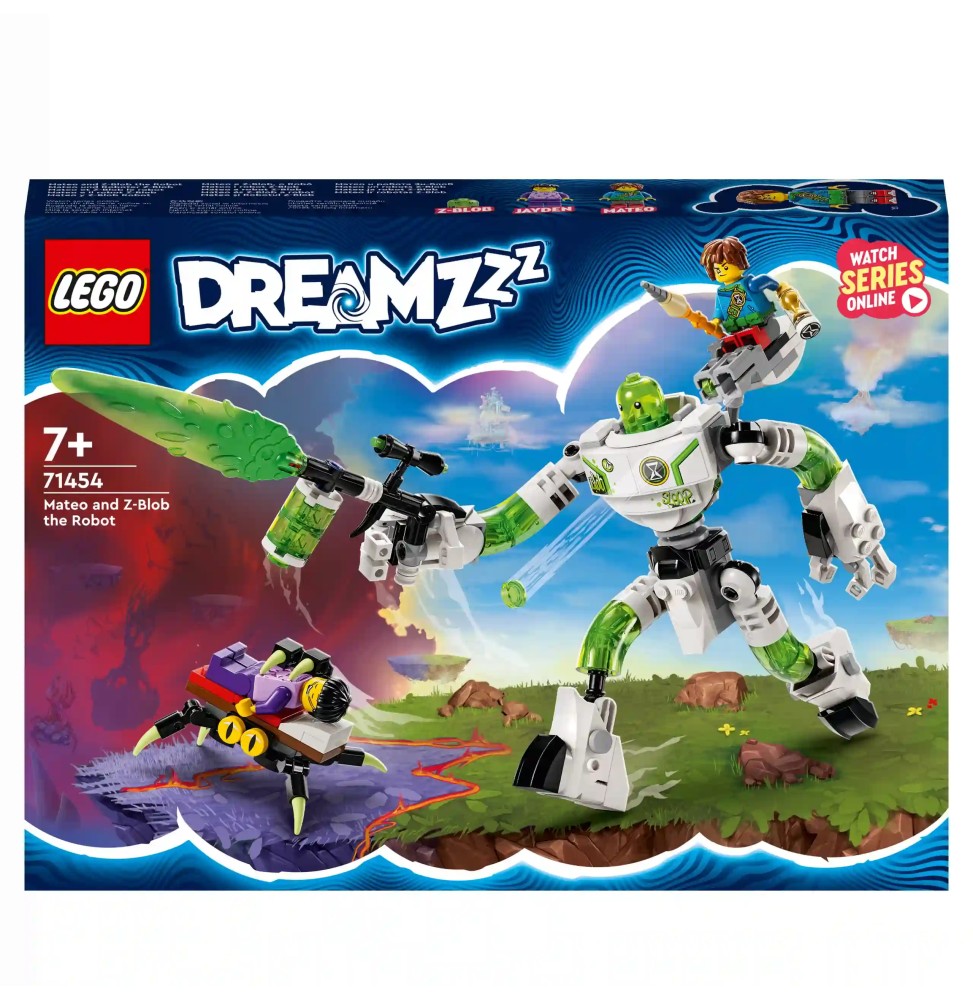 LEGO DREAMZzz Mateo și robotul Z-Blob 71454