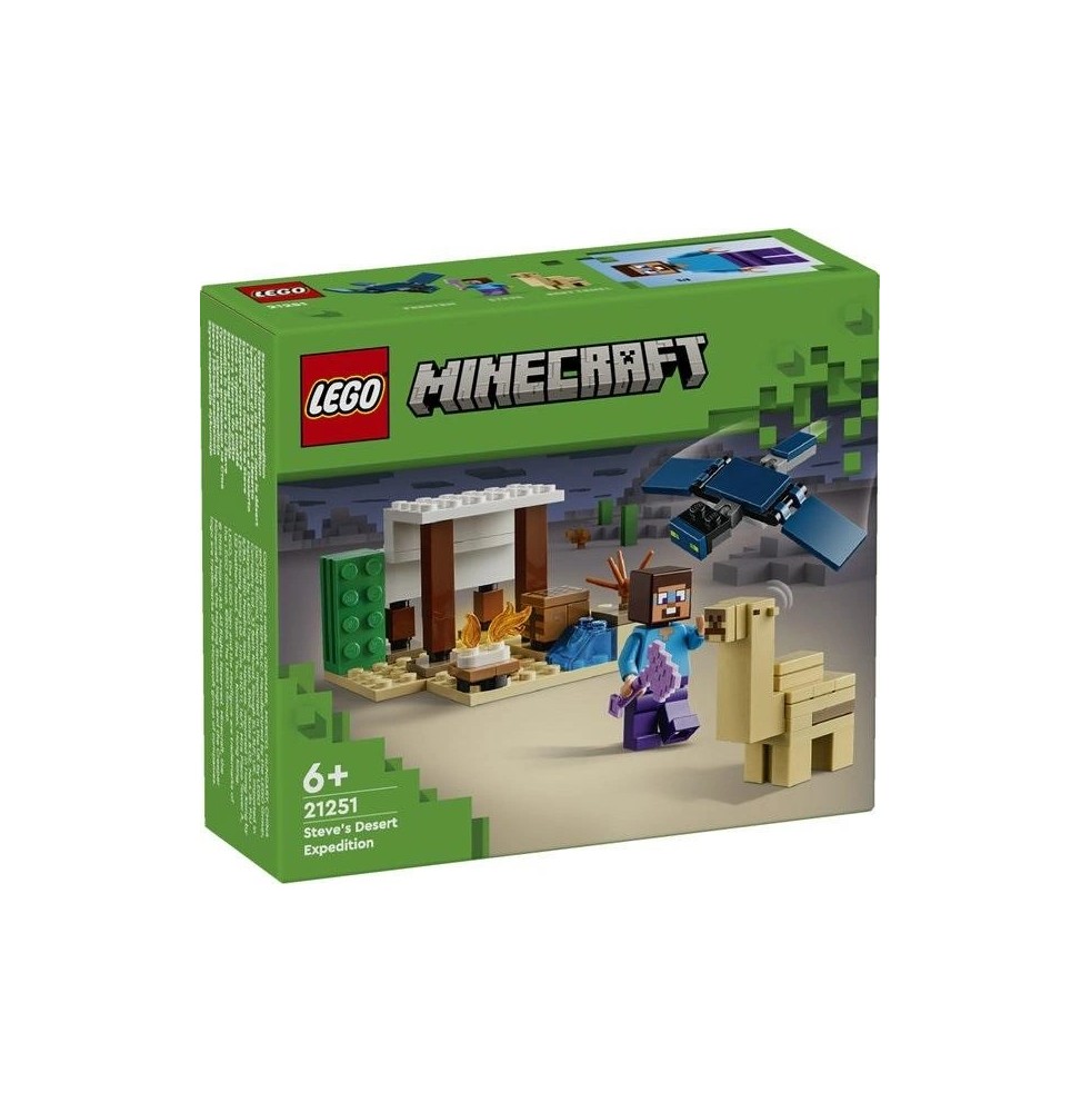 LEGO Minecraft Expediția în Deșert 21251