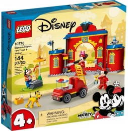 LEGO Disney Fire Station and Mickey Mouse Fire Truck