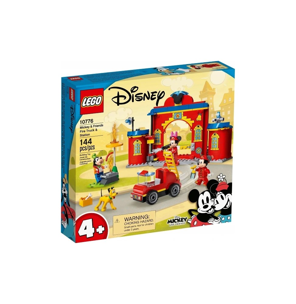 LEGO Disney Fire Station and Mickey Mouse Fire Truck