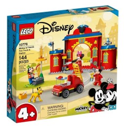 LEGO Disney Fire Station and Mickey Mouse Fire Truck