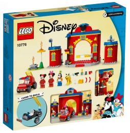 LEGO Disney Fire Station and Mickey Mouse Fire Truck