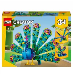 LEGO Creator Păun Exotic și Cuib pentru Păsări