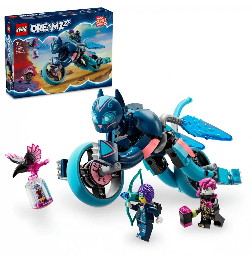 LEGO DREAMZzz 71479 Zoey și motocicleta cu pisici