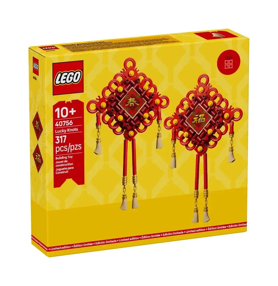 LEGO Noduri de Fericire 40756 Piese 317 elemente