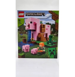 LEGO Minecraft 21170 - Casă în formă de porc