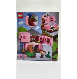 LEGO Minecraft 21170 - Casă în formă de porc