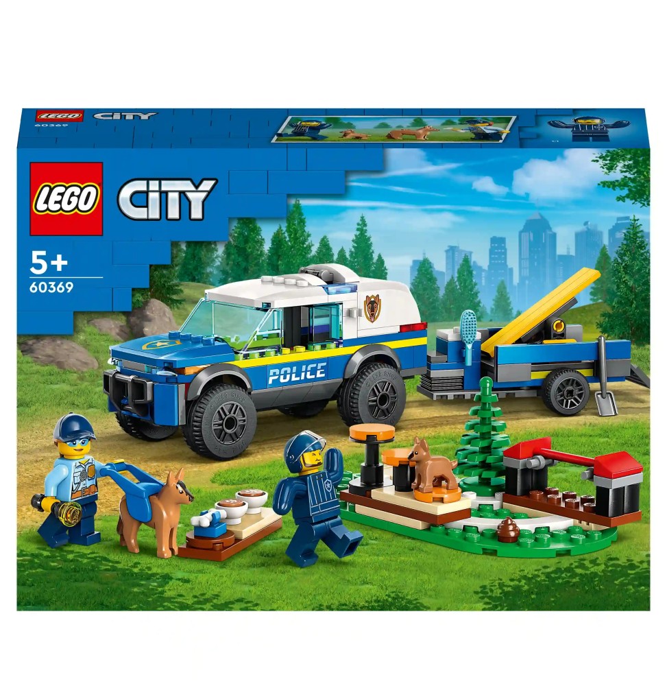 LEGO City Antrenament câini polițieni 60369