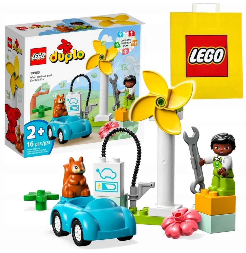 LEGO DUPLO 10985 Turbină și mașină electrică