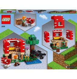 LEGO Minecraft domek w grzybie 21179