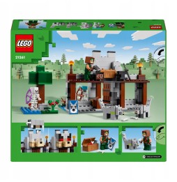 Klocki LEGO Minecraft Wilcza Twierdza 21261