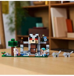 LEGO Minecraft Fortăreața Lupilor 21261